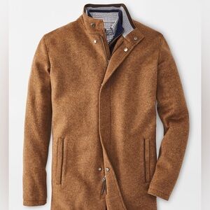 Peter Millar Crown Flex City Coat Tan (Size L)